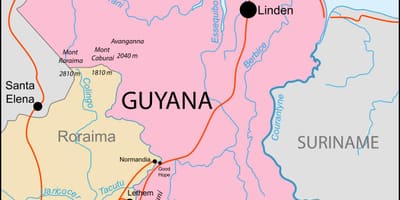 แผนที่ของน้ำเงินเขียวสถานที่ในโลก